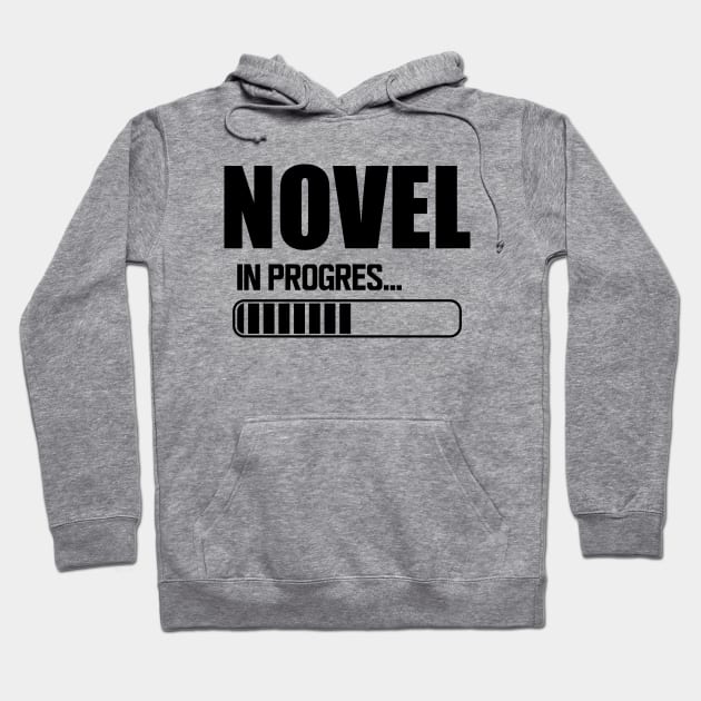 Novel in progress Hoodie by KC Happy Shop